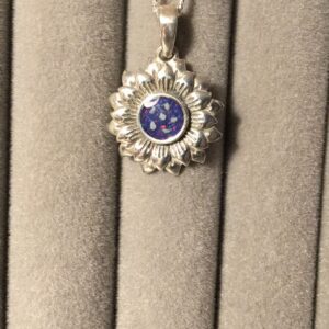 Detailed Sunflower Pendant in Sterling Silver 925 (Copy)