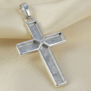 Gents heavy Sterling Silver 925 fill-able Cross